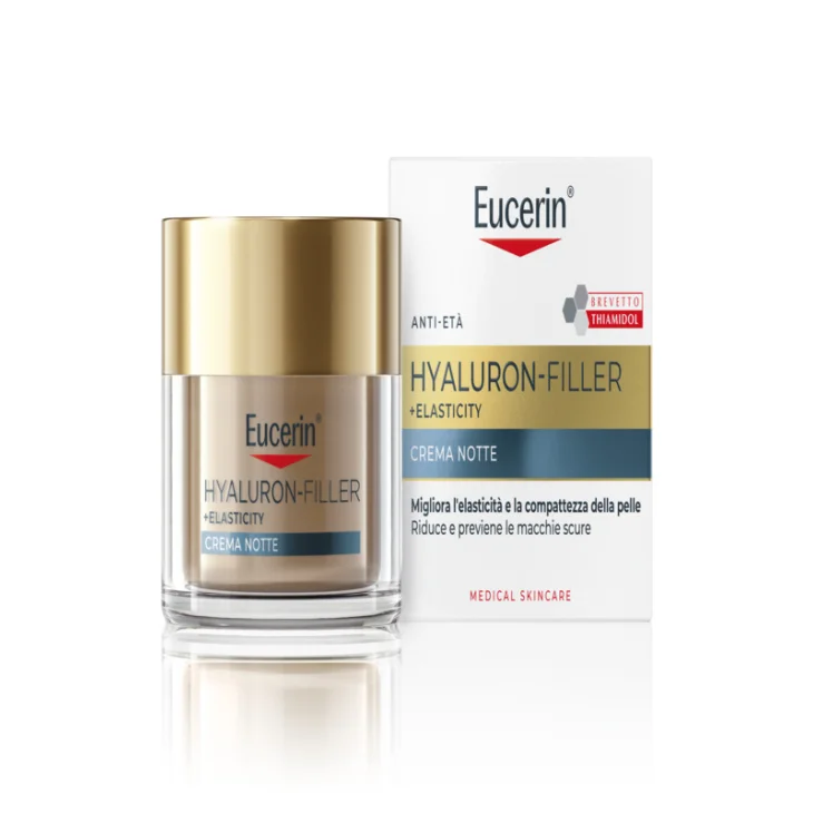 Eucerin Hyaluron-Filler + Elasticity Crema Notte Per Pelli Mature 50 ml