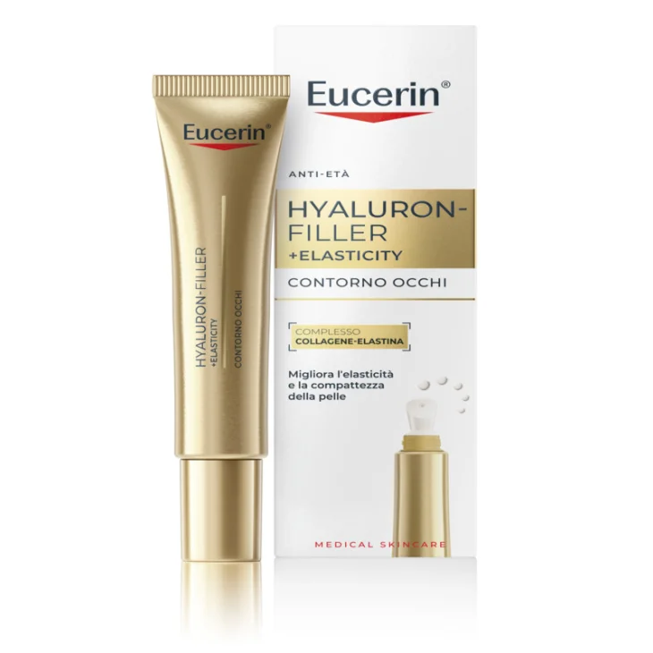 Eucerin Hyaluron-Filler + Elasticity Contorno Occhi SPF20 15 ml