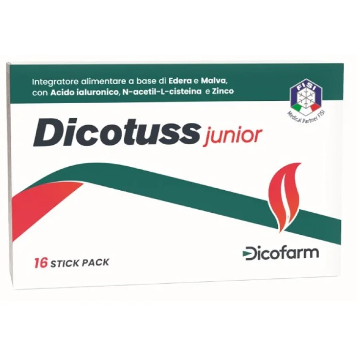 DICOTUSS Junior 16 stick 5ml DICOTUSS Junior 16 stick 5ml