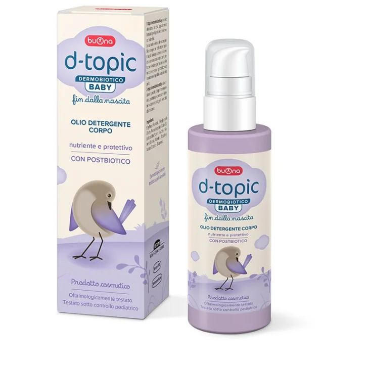 Buona D-Topic Dermobiotico Baby Olio Detergente Corpo 150 ml