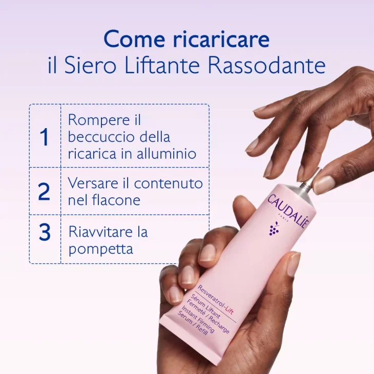 Caudalie Ricarica Resveratrol Lift Siero Liftante Rassodante - Refill 30 ml