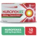 Nurofen XS 400 mg - Farmaco antinfiammatorio per il dolore e la febbre, 10 capsule molli