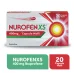 Nurofen XS 400 mg - Farmaco antinfiammatorio per il dolore e la febbre, 20 capsule molli