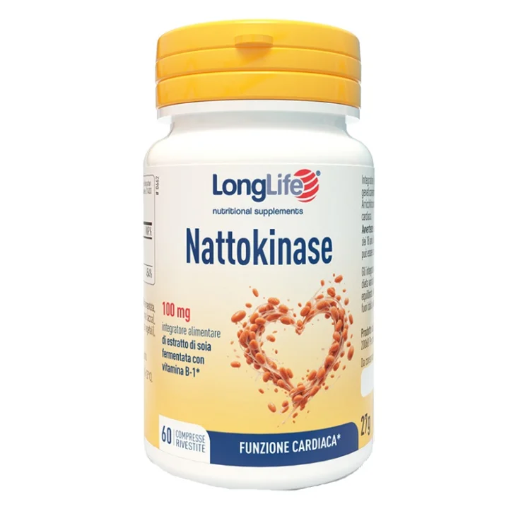 LONGLIFE NATTOKINASE 60 Cpr LONGLIFE NATTOKINASE 60 Cpr