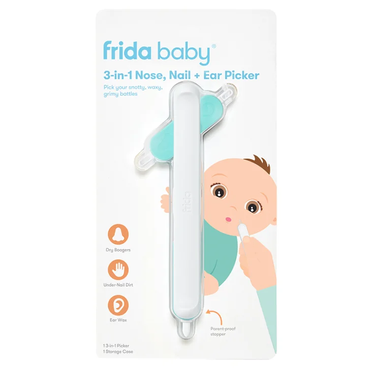 FRIDA BABY PICKER 3 IN 1 PRODOTTO PER PULIZIA NASO ORECCHIEE UNGHIE