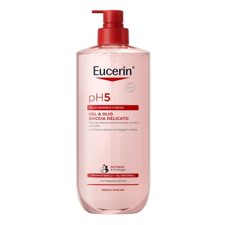EUCERIN PH5 GEL&OLIO DOCCIA DELICATO 750 ML EUCERIN PH5 GEL&OLIO DOCCIA DELICATO 750 ML