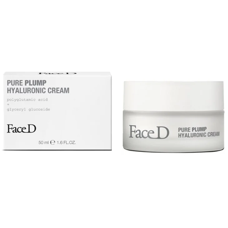 Face D Pure Plump Hyaluronic Cream Crema viso ultra idratante e rimpolpante 50 ml Face D Pure Plump Hyaluronic Cream Crema viso ultra idratante e rimpolpante 50 ml