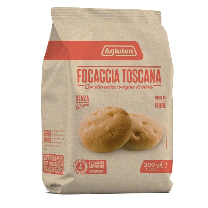 Agluten Focaccia Toscana senza Glutine 200 g Prezzo Speciale Agluten Focaccia Toscana senza Glutine 200 g Prezzo Speciale