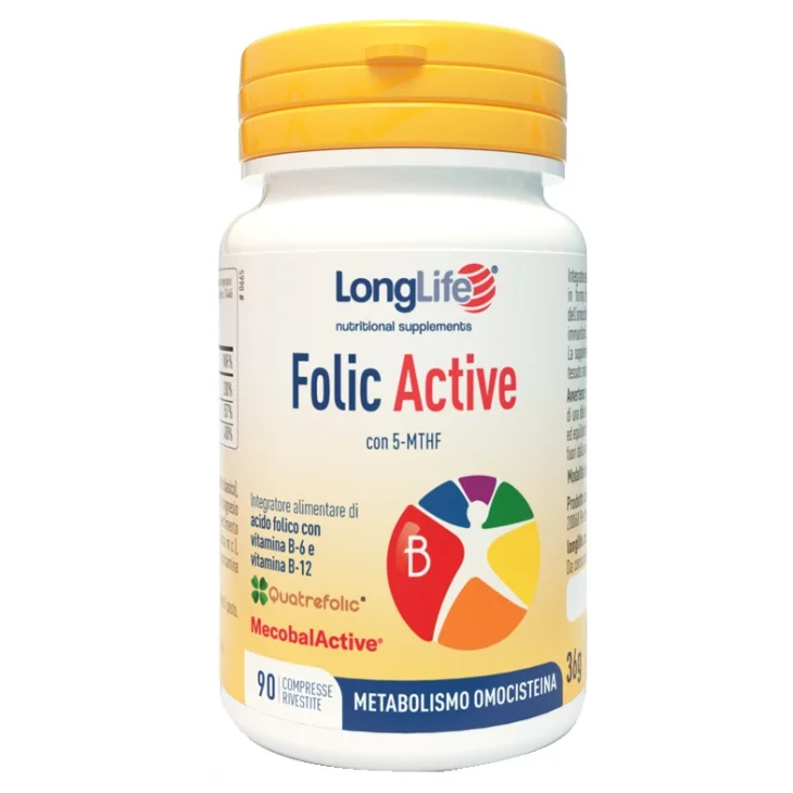 LONGLIFE FOLIC Active 90Cpr LONGLIFE FOLIC Active 90Cpr