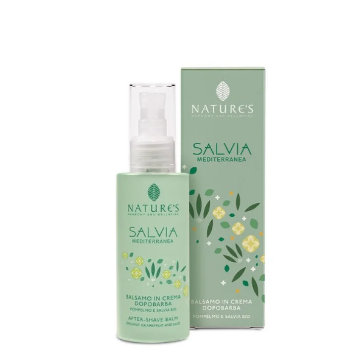 Nature's Salvia Mediterranea Dopobarba Idratante e Lenitivo 100 ml