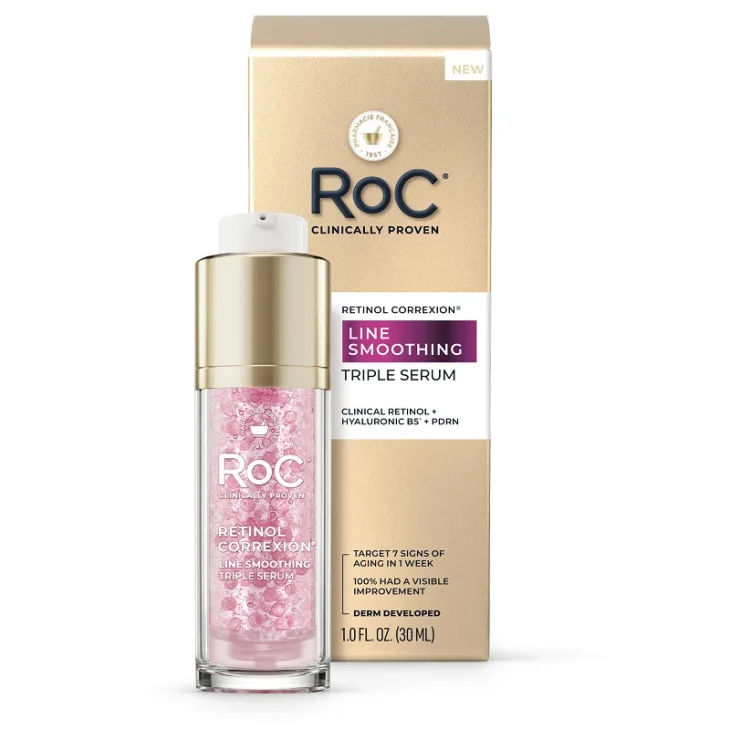 Roc Line Smoothing Retinol Correxion Triple Serum siero viso tripla azione 30 ml