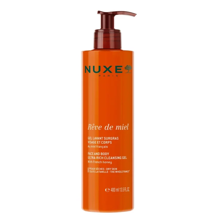 Nuxe Gel Detergente Nutriente Ultra Ricco Viso E Corpo 400ml Nuxe Gel Detergente Nutriente Ultra Ricco Viso E Corpo 400ml