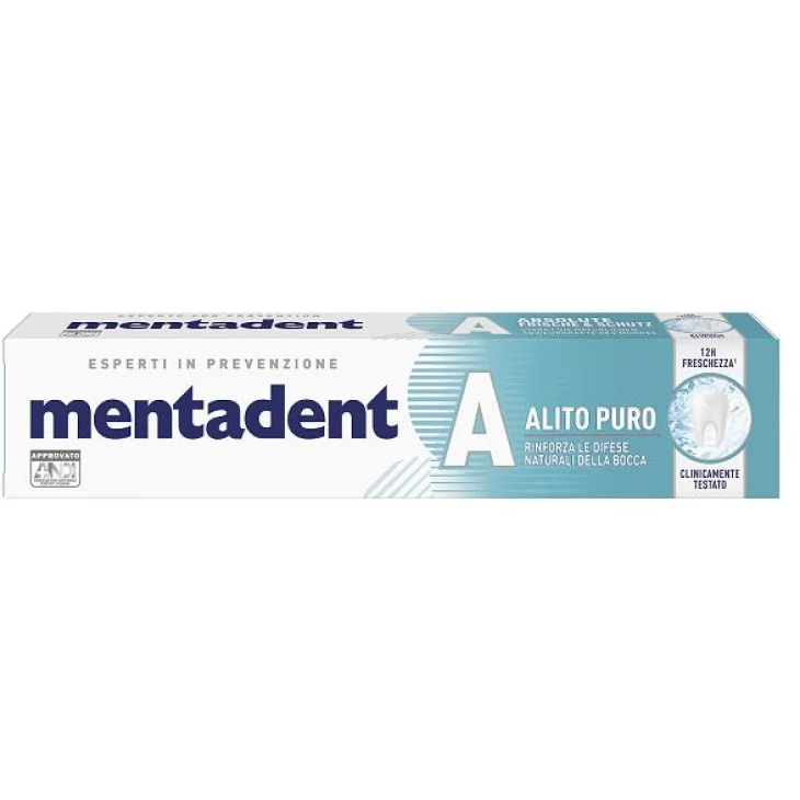 Mentadent Alito Puro Dentifricio 75 ml Mentadent Alito Puro Dentifricio 75 ml