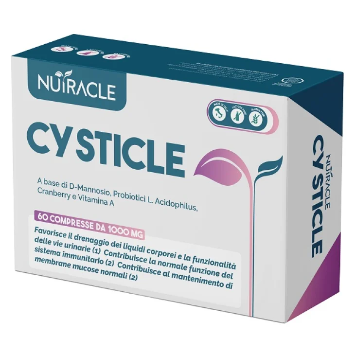 NUTRACLE Cysticle 60Cpr 1000mg NUTRACLE Cysticle 60Cpr 1000mg
