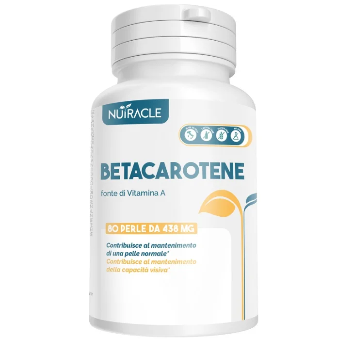 NUTRACLE Betacarotene 80 Perle NUTRACLE Betacarotene 80 Perle