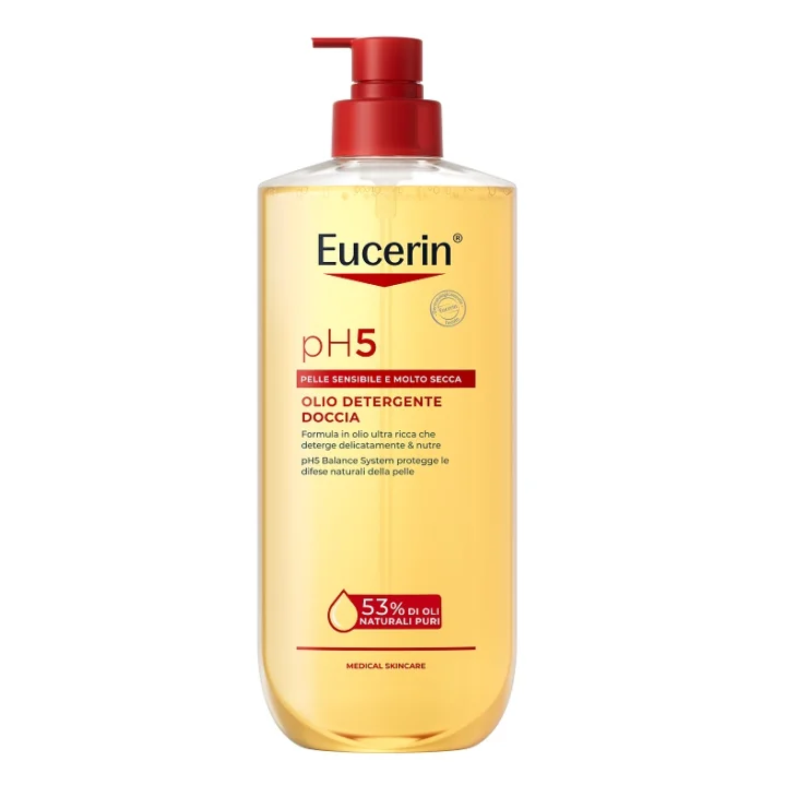 Eucerin PH5 Olio Detergente Doccia per Pelle Secca e Sensibile 750 ml Eucerin PH5 Olio Detergente Doccia per Pelle Secca e Sensibile 750 ml