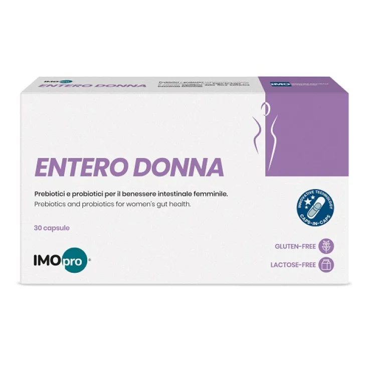 IMOpro Entero Donna Integratore Alimentare a base di Probiotici 30 Capsule IMOpro Entero Donna Integratore Alimentare a base di Probiotici 30 Capsule