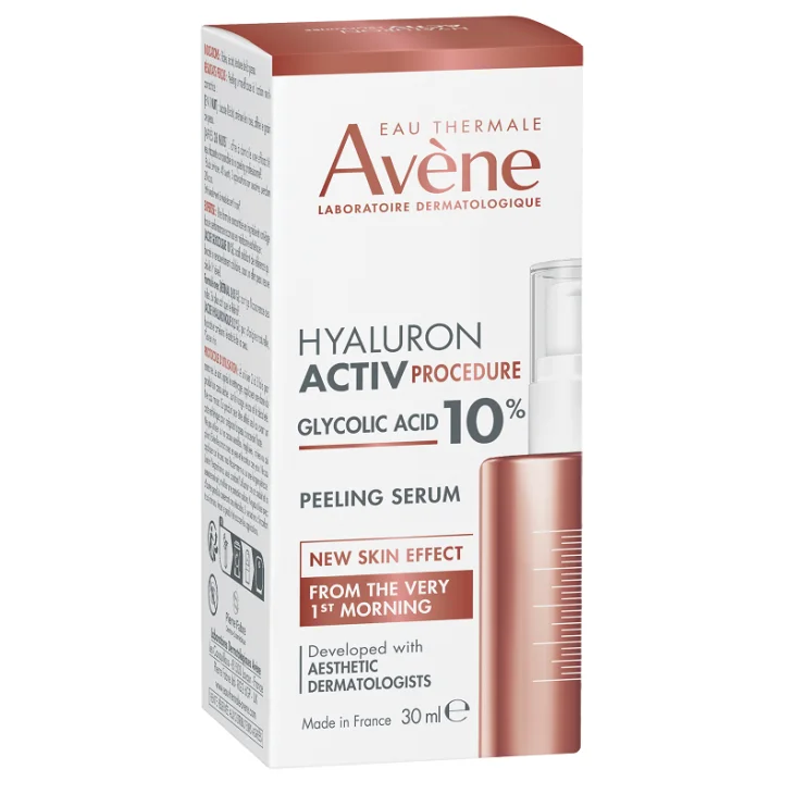 Avène Eau Thermale Hyaluron Activ Procedure Siero Peeling Viso 30 ml Avène Eau Thermale Hyaluron Activ Procedure Siero Peeling Viso 30 ml