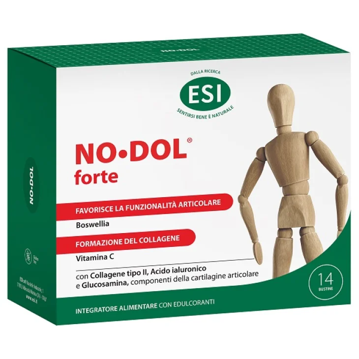 Esi No Dol Forte Integratore per Dolori Muscolari e Articolari 14 Bustine Esi No Dol Forte Integratore per Dolori Muscolari e Articolari 14 Bustine