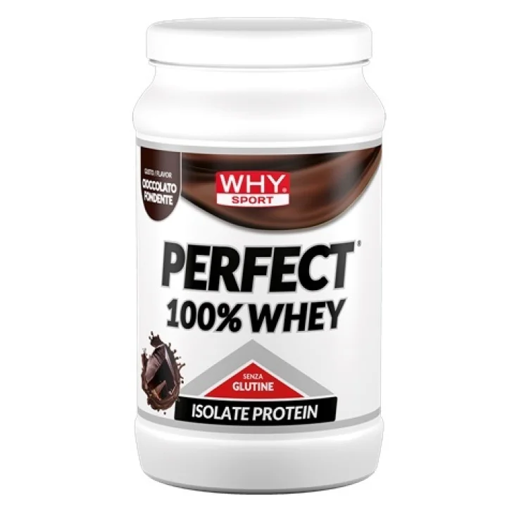 WHYSPORT PERFECT 100% WHEY CIOCCOLATO FONDENTE 450 G SENZA GLUTINE WHYSPORT PERFECT 100% WHEY CIOCCOLATO FONDENTE 450 G SENZA GLUTINE