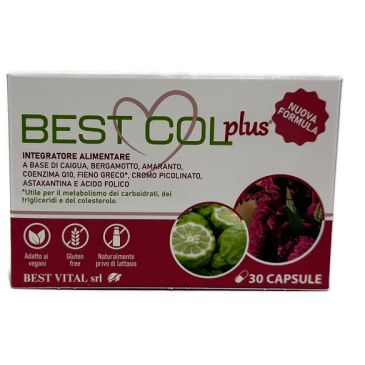 BEST COL PLUS 30 CAPSULE SENZA GLUTINE NATURALMENTE PRIVO DILATTOSIO BEST COL PLUS 30 CAPSULE SENZA GLUTINE NATURALMENTE PRIVO DILATTOSIO
