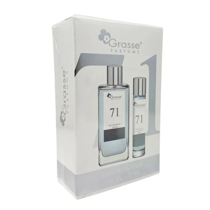 Grasse Cofanetto Eau De Parfum Profumo Uomo Orientale N. 71 100 ml + 30ml Grasse Cofanetto Eau De Parfum Profumo Uomo Orientale N. 71 100 ml + 30ml
