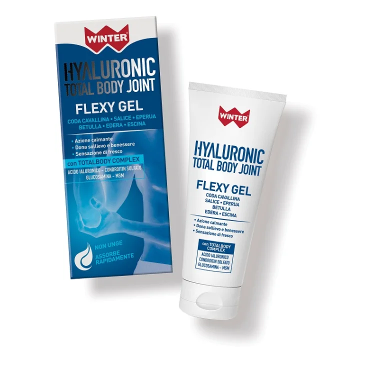 Winter Hyaluronic Total Body Joint Flex Gel per Sollievo Articolare e Muscolare 75 ml Winter Hyaluronic Total Body Joint Flex Gel per Sollievo Articolare e Muscolare 75 ml