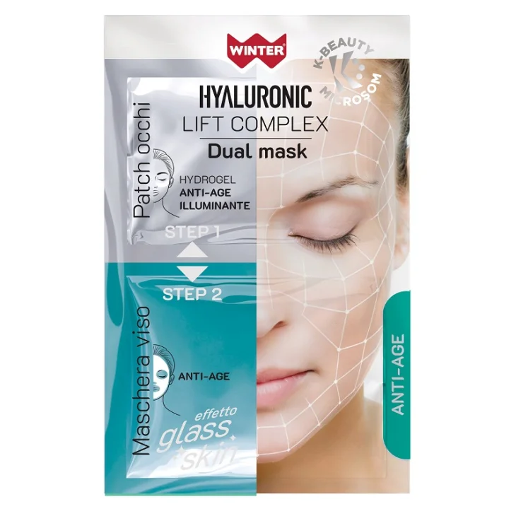 Winter Hyaluronic Lift Complex Dual Mask Maschera Anti-Age Viso e Occhi Winter Hyaluronic Lift Complex Dual Mask Maschera Anti-Age Viso e Occhi