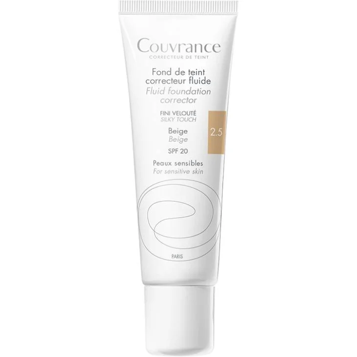 Av&egrave;ne Couvrance Fondotinta Correttore Fluido 30ml - Colore: Porcellana