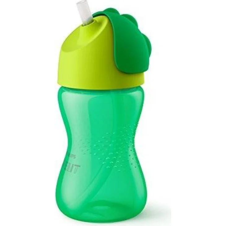 Philips Avent Tazza con Cannuccia 300 ml - Colore: Verde Philips Avent Tazza con Cannuccia 300 ml - Colore: Verde