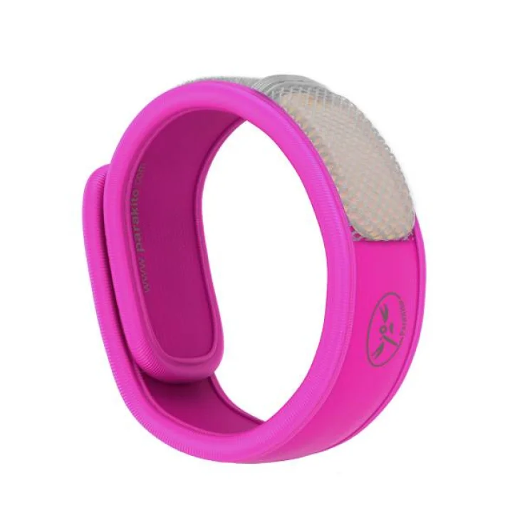 ParaKito Braccialetto Antizanzare agli Oli Essenziali Ricaricabile - Colore: Fucsia ParaKito Braccialetto Antizanzare agli Oli Essenziali Ricaricabile - Colore: Fucsia