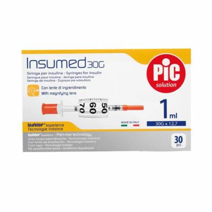 Pic Insumed Siringa per Insulina - Gauge: G 25