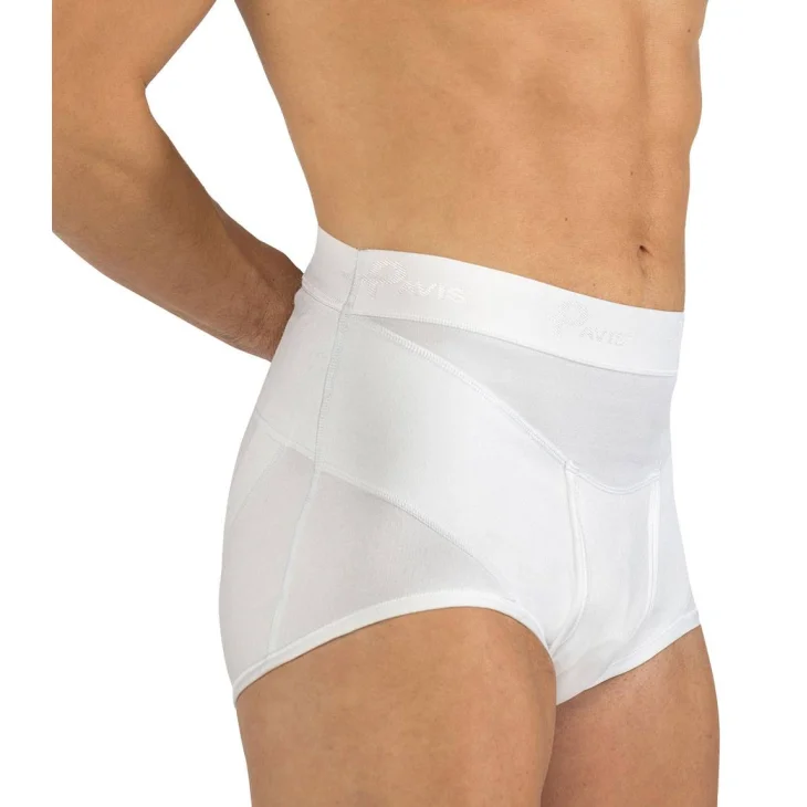 Pavis Wellness ErniaBlock Tensione Forte Slip Uomo per Ernia Inguinale Art 648 - Taglia: 100 crema