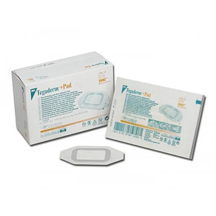 3M Tegaderm + Pad Cerotto con Tampone - Misura: 5x7 cm