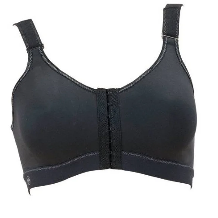 Anita Reggiseno Sportivo aperto davanti 1 pezzo - Colore: Nero - Misura: 4 - Coppa: D Anita Reggiseno Sportivo aperto davanti 1 pezzo - Colore: Nero - Misura: 4 - Coppa: D