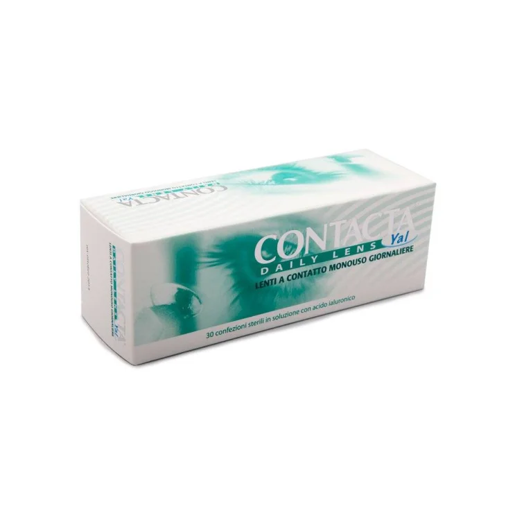 Contacta Daily Lens Yal Lenti a Contatto Monouso Giornaliere con Acido Ialuronico - Gradazione: 4.75 - Confezione: 30 lenti