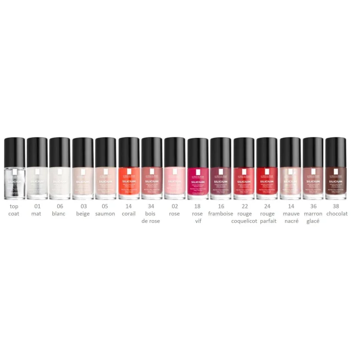 La Roche Posay Silicium Color Care Smalto Colorato 7 ml - Colore: 24 rouge La Roche Posay Silicium Color Care Smalto Colorato 7 ml - Colore: 24 rouge