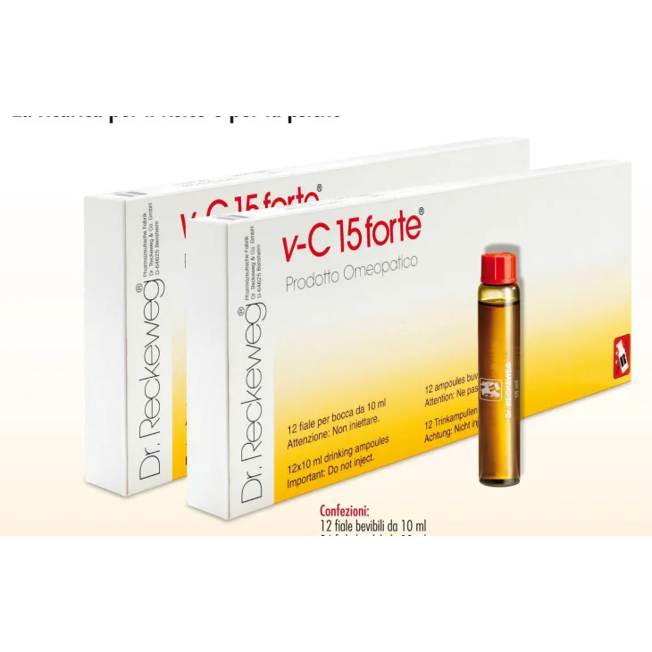 Dr. Reckeweg VC15 Forte Medicinale omeopatico 12 flaconcini - Flacone: 12 flaconcini