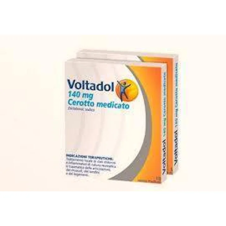 Voltadol 140 mg - Cerotti Medicati - Formato: 10 cerotti Voltadol 140 mg - Cerotti Medicati - Formato: 10 cerotti