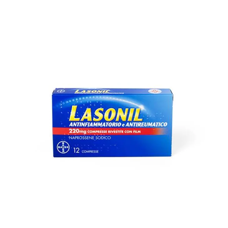 Lasonil Antinfiammatorio e Antireumatico Compresse 220 mg - Formato: 24 compresse