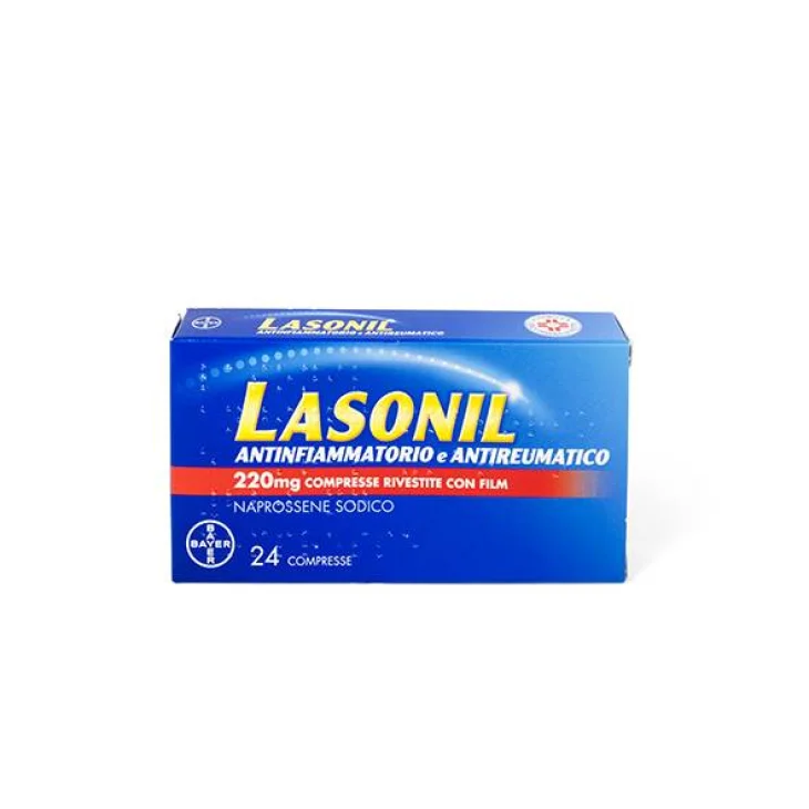 Lasonil Antinfiammatorio e Antireumatico Compresse 220 mg - Formato: 24 compresse