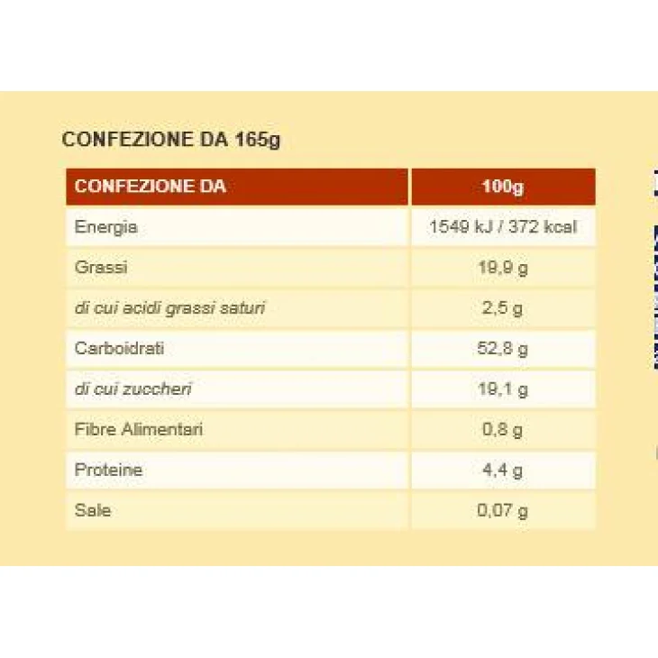 Piaceri Mediterranei Canestrelli Biscotti senza glutine e senza latte 165 g - Formato: 36 grammi