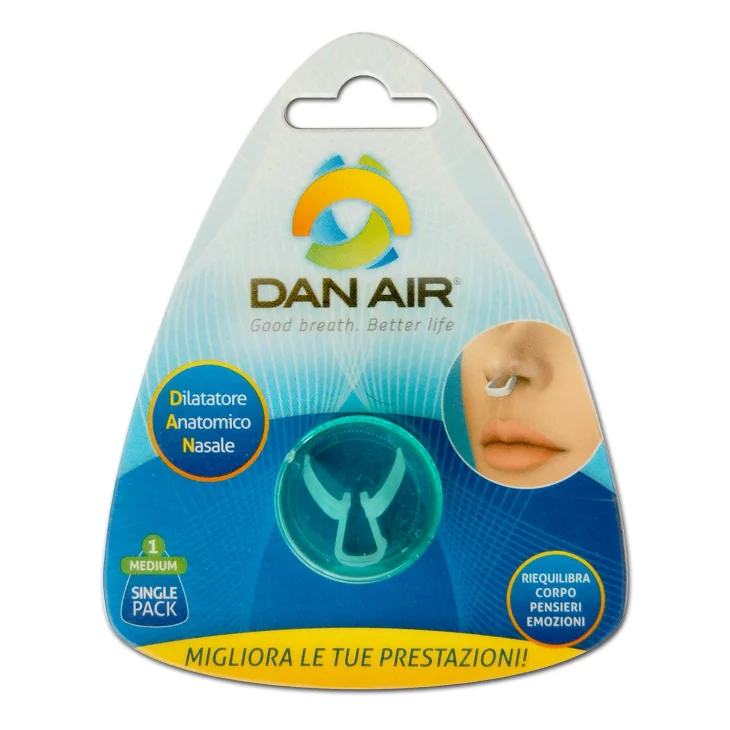 Dan Air Single Pack Dilatatore Anatomico Nasle Confezione Singola - Taglia: M Dan Air Single Pack Dilatatore Anatomico Nasle Confezione Singola - Taglia: M