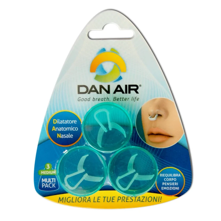 Dan Air Multi Pack Dilatatore Anatomico Nasle Confezione Multipla - Taglia: M Dan Air Multi Pack Dilatatore Anatomico Nasle Confezione Multipla - Taglia: M