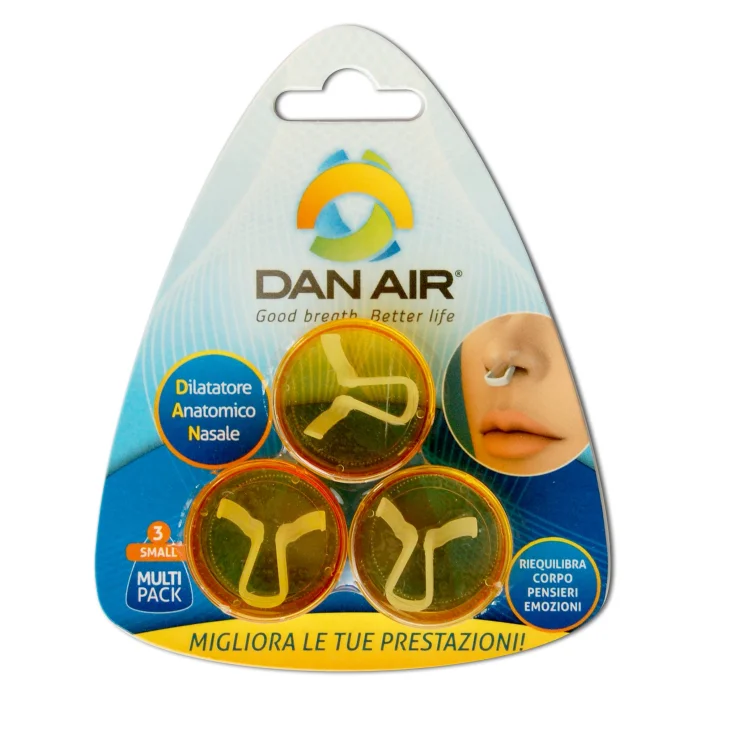 Dan Air Multi Pack Dilatatore Anatomico Nasle Confezione Multipla - Taglia: S Dan Air Multi Pack Dilatatore Anatomico Nasle Confezione Multipla - Taglia: S