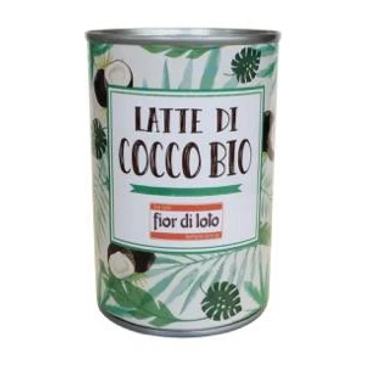 Fior di Loto Latte di cocco Biologico - Formato: 400 ml Fior di Loto Latte di cocco Biologico - Formato: 400 ml