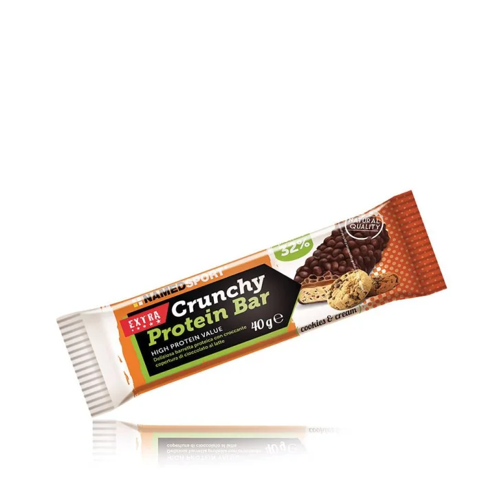 Named Sport Crunchy Protein Bar Barretta Proteica per Sportivi 40 g - Gusto: Caramel-Vanilla Named Sport Crunchy Protein Bar Barretta Proteica per Sportivi 40 g - Gusto: Caramel-Vanilla