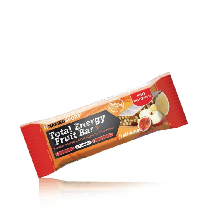 Named Sport Total Energy Fruit Bar Barretta Energetica alla Frutta per Sportivi 35 g - Gusto: Cranberry Nuts
