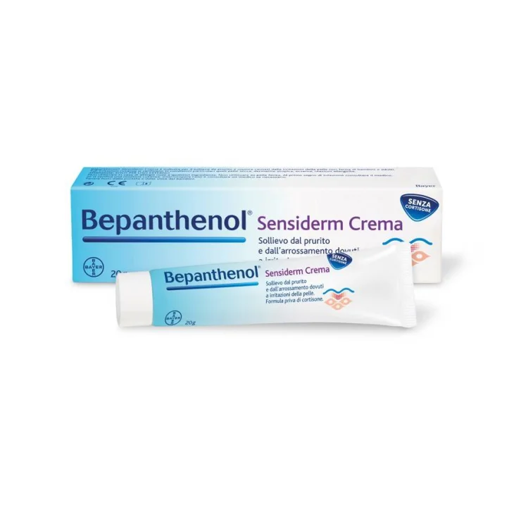 Bepanthenol Sensiderm Crema Lenitiva Antiprurito e Rossori - Formato: 20 g
