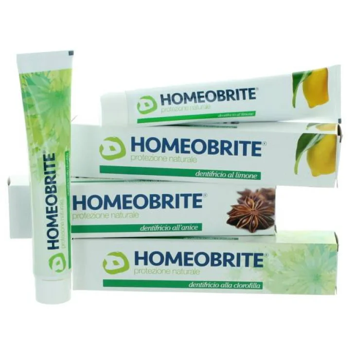 Cemon Homeobrite Dentifricio Protezione Naturale 75 ml - Gusto: Limone